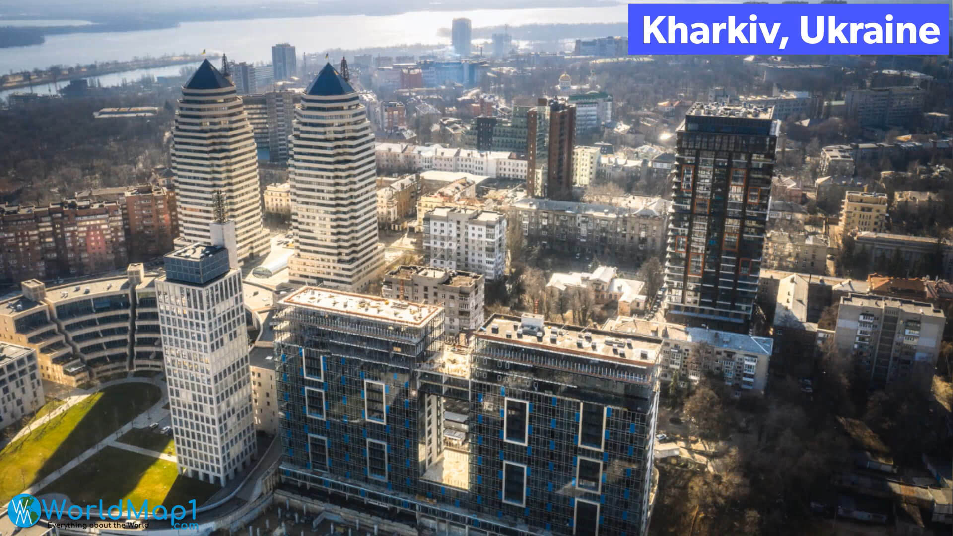 Centre-ville de Kharkiv Ukraine